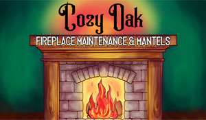 Cozy Oak Fireplace Maintenance and Mantels